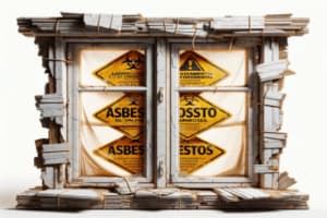 Smaltimento Serramenti con Amianto